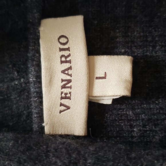 Venario wool blend reversible  cardigan - Picture 5 of 13